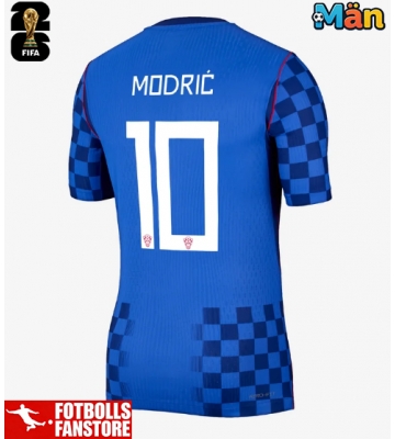 Kroatien Luka Modric #10 Bortatröja VM 2026 Kortärmad